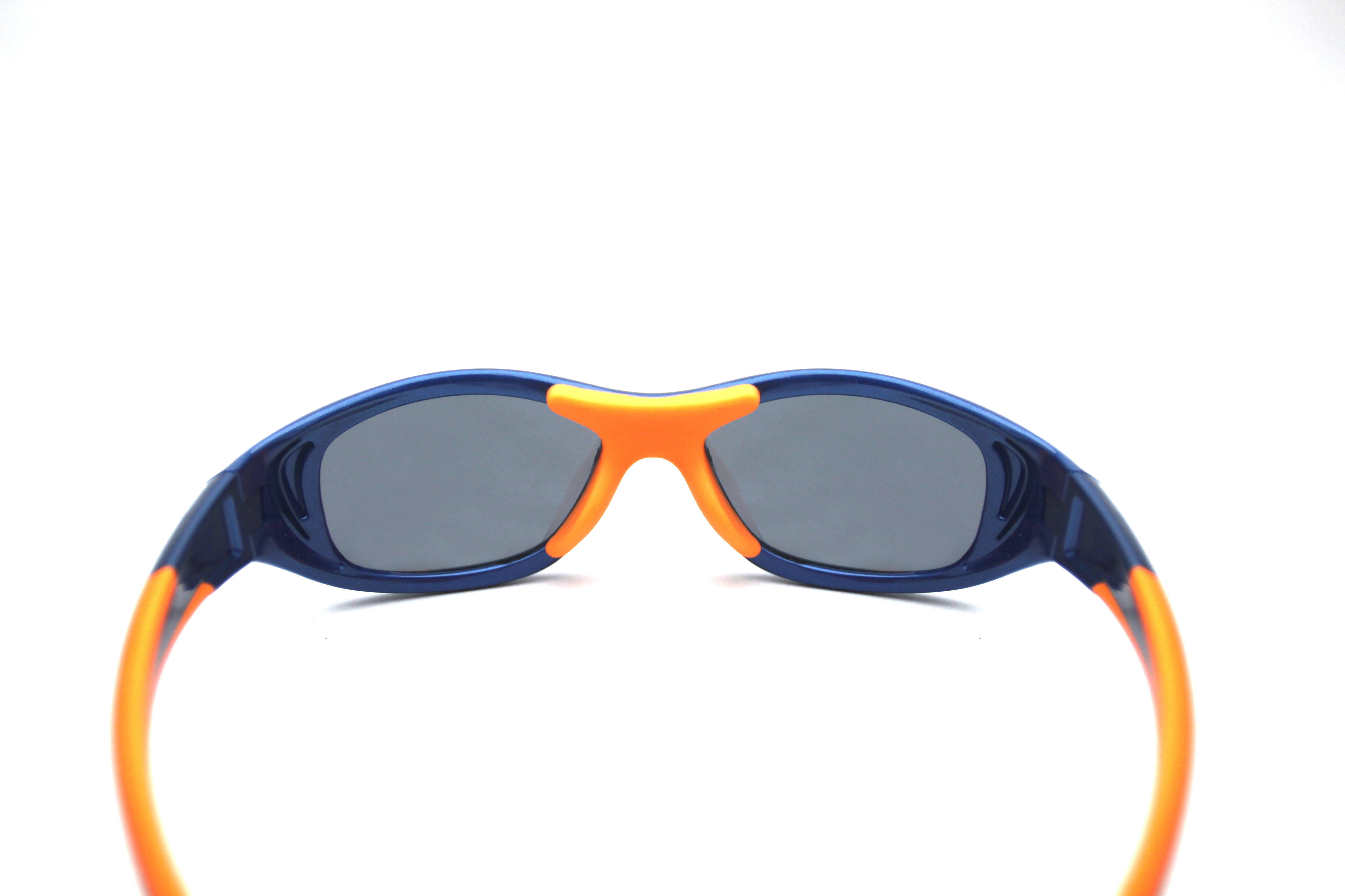 The curve is suitable for sports Short temples is TPE+Nylon head strap glasses
