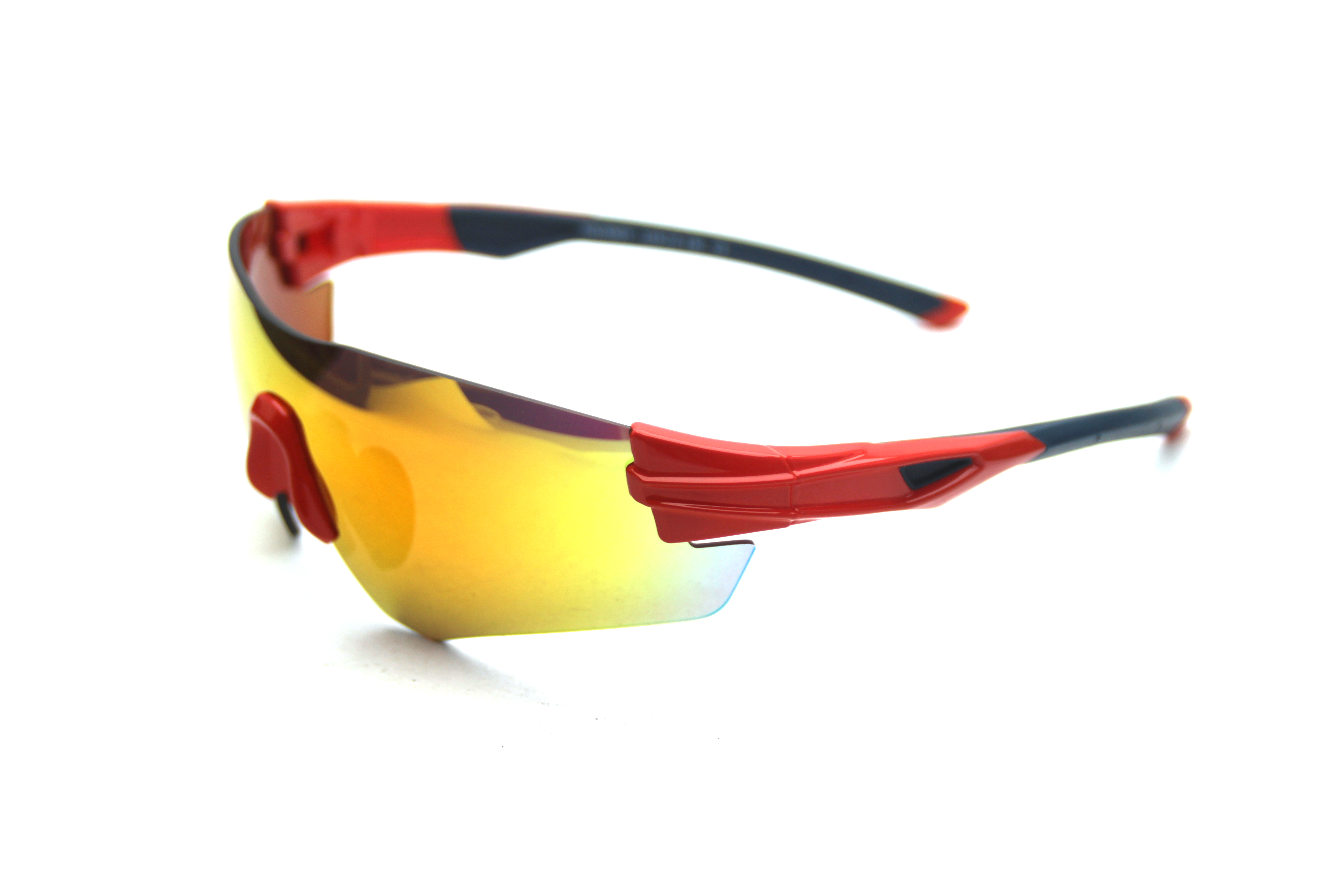 TR/TPR glasses the lens can be laser striped for a futuristic look