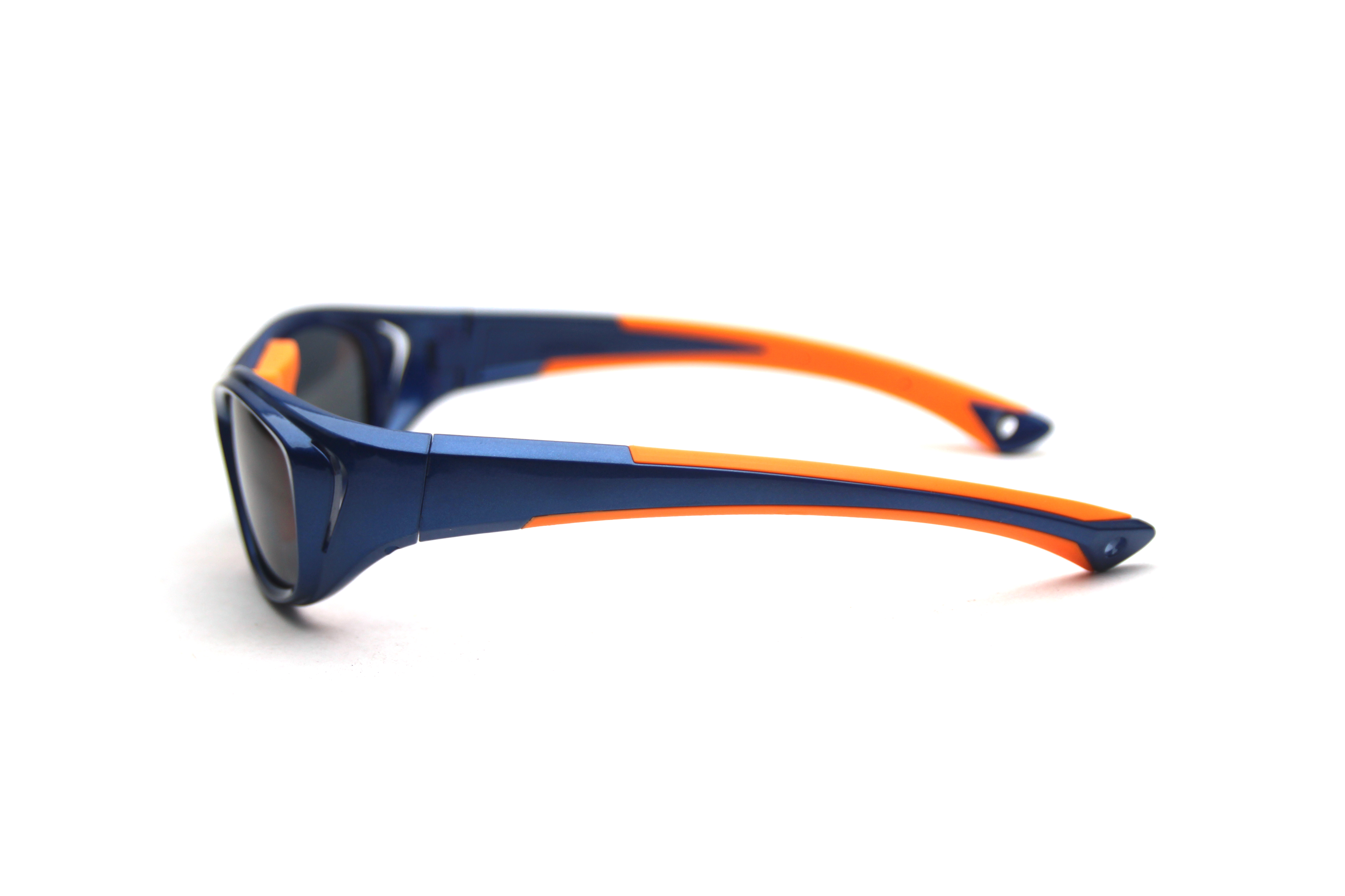 The curve is suitable for sports Short temples is TPE+Nylon head strap glasses