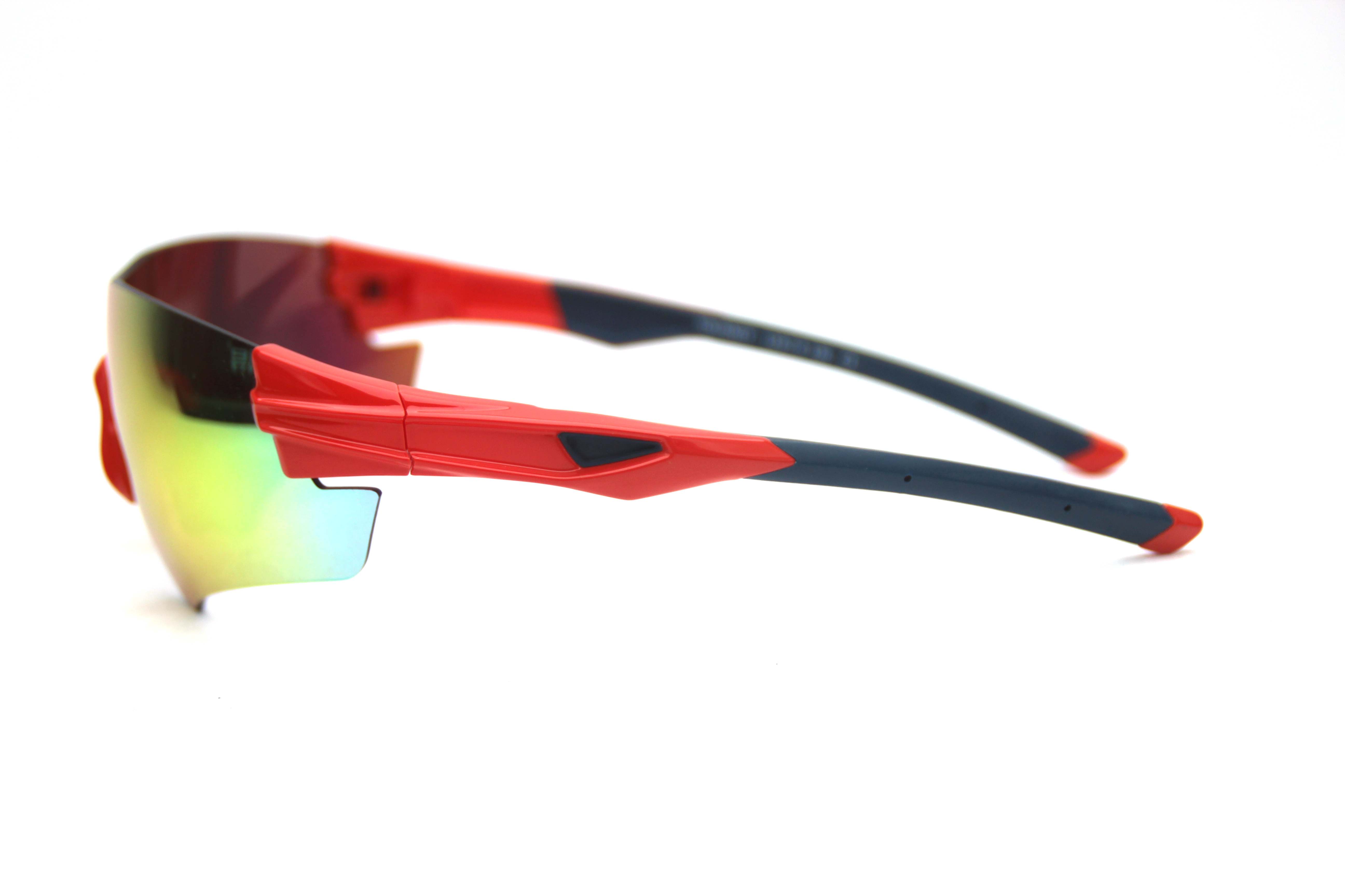 TR/TPR glasses the lens can be laser striped for a futuristic look